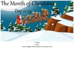 The Month of Christmas - Day 21-25