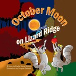 October Moon On Lizard Ridge October Moon On Lizard Ridge